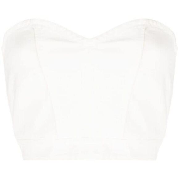 NWT Forte Forte Strapless Cropped Bustier - Picture 6 of 11